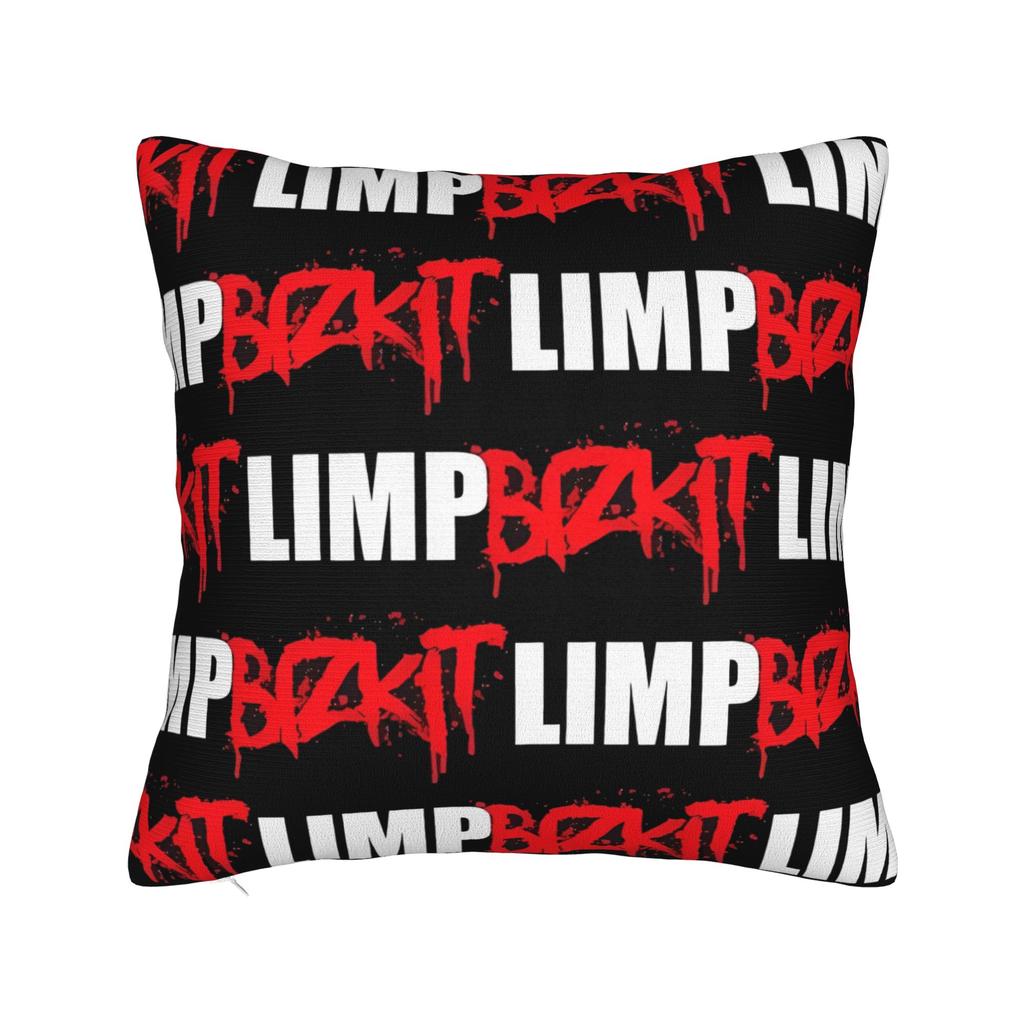 Limp Bizkit Square Pillow Cases Music Tour Band Cushion Covers Awesome Polyester Decor Pillowcase for Seat cm