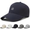 New Simple Letter Embroidery Hard Top Baseball Cap for Men and Women Casual Breathable Versatile Face Small Cap Men's Hat