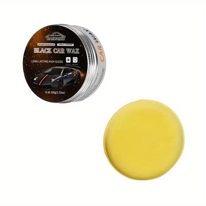 

Baimumu Car Care Coating Car Wax, черный автомобильный, белый автомобильный и красный автомобильный специальный воск, водостойкий воск, губка