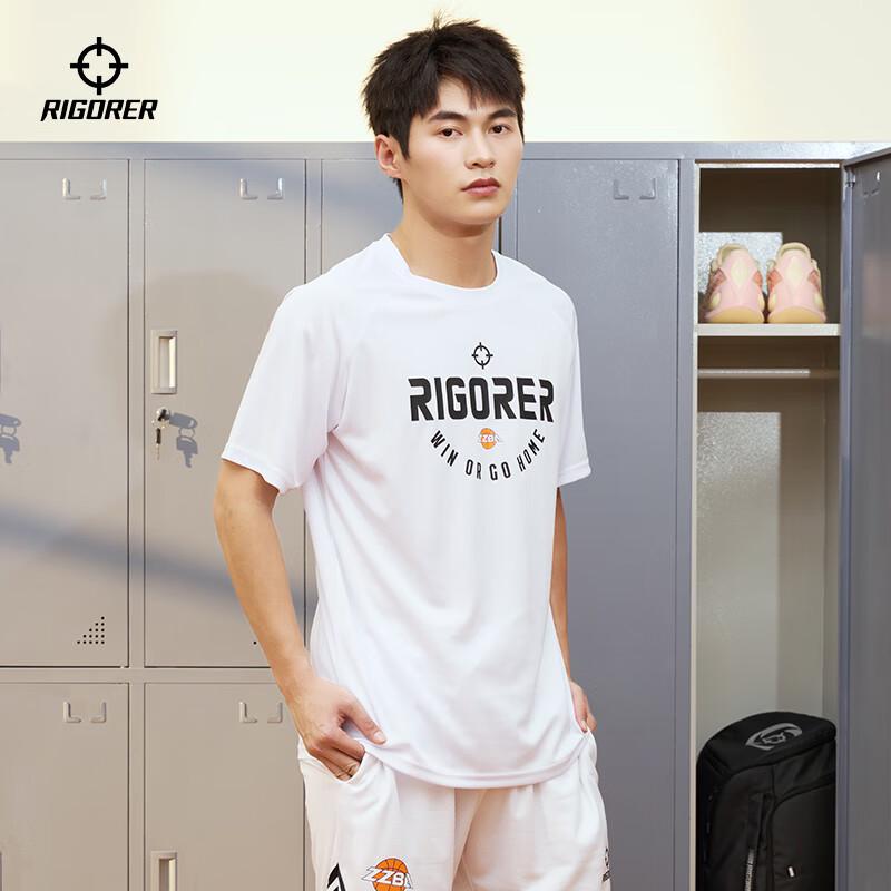 RIGORER Men's Quick Dry Athletic Short Sleeve T-Shirt