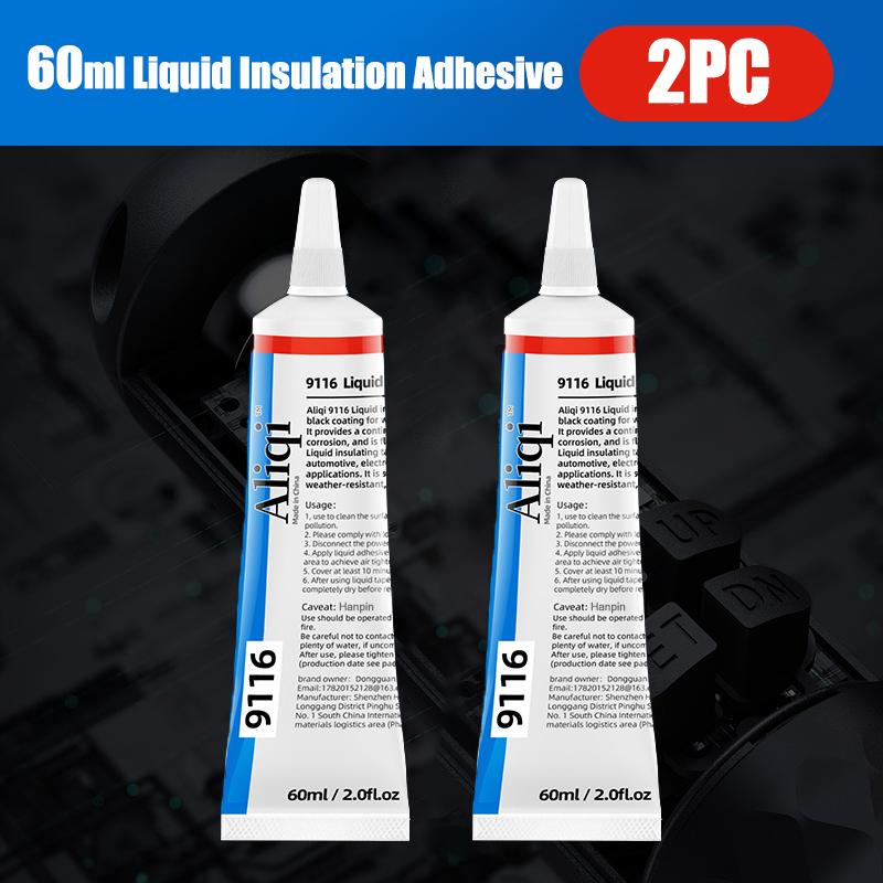 15/60ML Tekuté lepidlo Elektrická izolační pasta Potažení kabelů Oprava elektrických vedení v domácnosti Izolační tmel