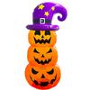 DINETTE Halloween Decoration Pumpkin 120cm Includes 2 Repair Tapes Large Balloon Wobbling Ornament Party Goods Cultural Festival Event School Store