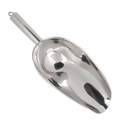 1PC Stainless Steel Multifunctional Ice Food Scoop Coffee Beans Dried Fruit Shovel(24oz)