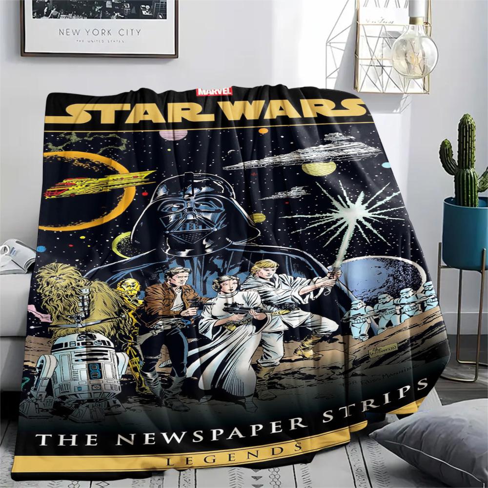 Mandalorian Bounty Hunter Helmet Art Blanket Home Decor Sofa Blanket Office Rest Blanket Christmas Gifts Nap Blanket