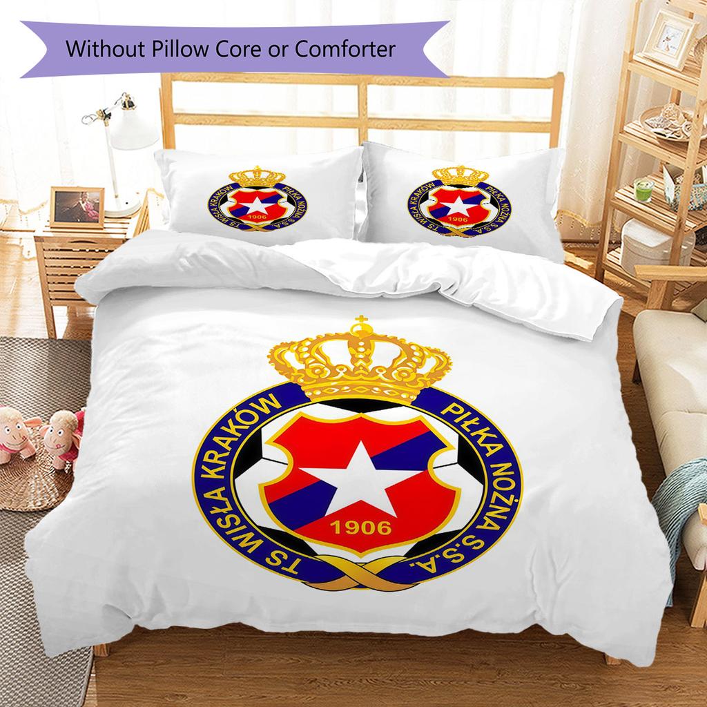 Wisła Poster Bedding Quilt Set Quilt Cover Pillowcase Home Decoration Birthday Gift (1 * Duvet Cover + 2 * Pillowcase, Without Core)