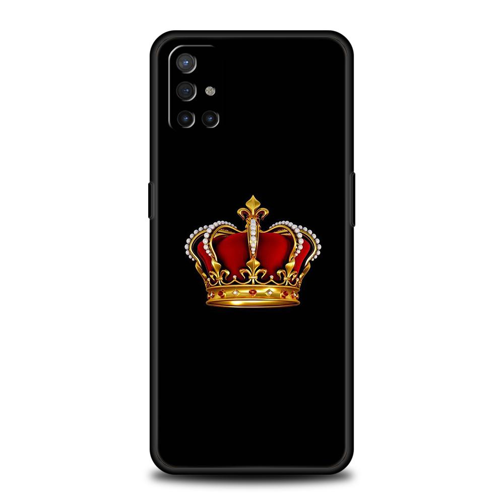 Diamond Crown Phone Case for Oneplus 11 10T Nord N100 N10 10 7 8 9 9R 7T 8T N200 CE 2 9RT Pro 5G Silicone Cover Shell Capas Bags