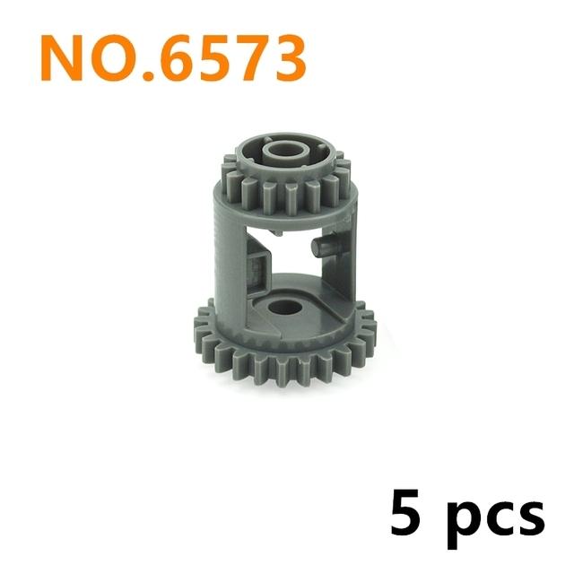 Technical Gear Axle Bricks Parts Worm Rack Conector MOC Train Car Crane Model 18942 18940 62821 Compatible Assembles Particles