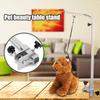 Portable Adjustable Metal Table Arm Support Holder For Pet Dog Grooming Bath Table Desk Sliver 50cm New