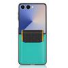 case for Samsung Galaxy Z Flip 7 FE Protective cover with litchi pattern and card slot phone case Shock Proof Anti-Fingerprint
