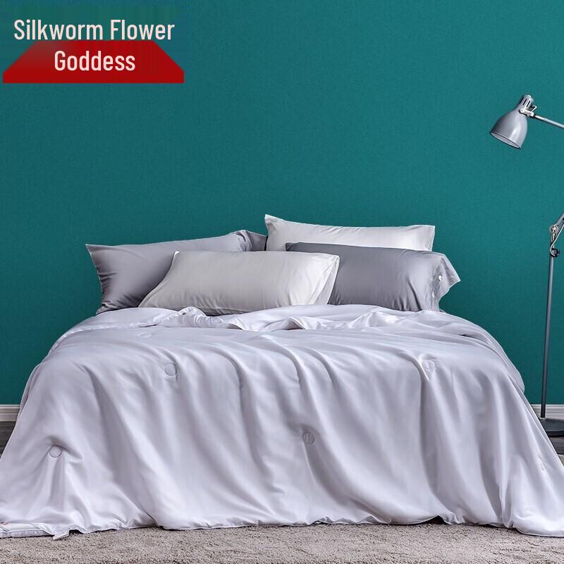 

SILKUEEN Rose Footprint All-Season Mulberry Silk Quilt