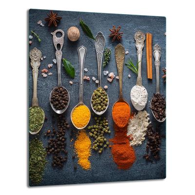 GLASS PLATE BOARD PANEL TABLETOP 40x52 SPICES