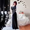 J-yuefang Witch Costume Dress Polyester M-XXL Halloween Cosplay