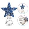 Christmas Tree Topper Decoration Romantic Unique Star Treetop Xmas Decor for Cafe