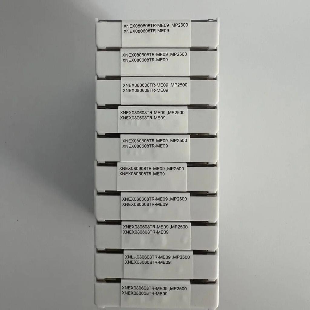 XNEX080608TR-ME09, MP2500 / Industrial indexable Carbide Inserts 10 Pcs