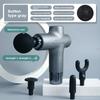 Mini 4 Head Fascia Gun Wireless Muscle Massager with LCD Screen for Yoga Fitness and Muscle Relaxation