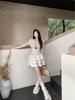 Double-Sided Fleece Ballet-Style Puffy Midi Skirt - High Waist, Slimming A-Line Design, Autumn/Winter for Women