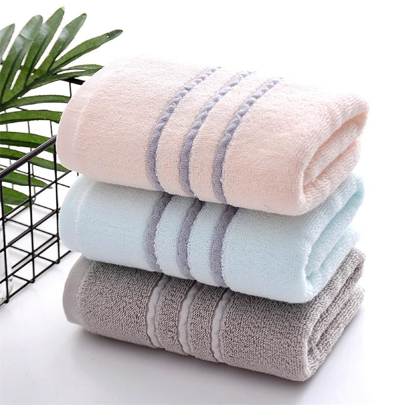 Cotton Adult 100% Cotton Thick Bath Towel, Solid Color Bath Towel, Soft, Affinity Bathroom Facial Towel, Adult Home Hotel Facial