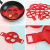 Molde para Panqueques y Huevos Antiadherente Herramienta de Cocina Redondo Corazón Molde para Panqueques Cocedor de Huevos Sartén para Voltear Huevos Accesorios de Cocina para Hornear