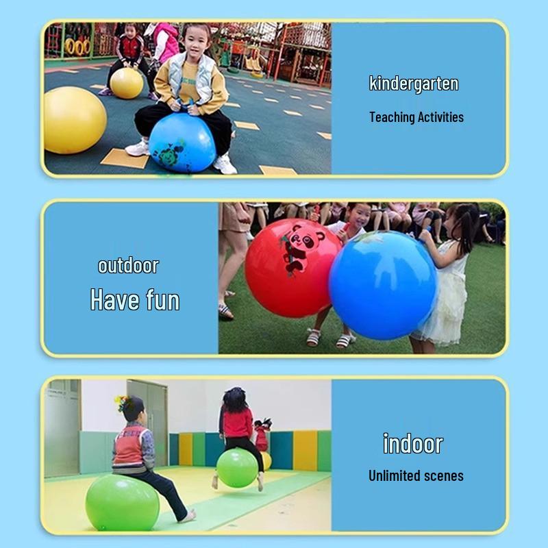 Palla rimbalzante sensoriale per bambini: Giocattolo gonfiabile, rimbalzante e divertente per la ginnastica della scuola materna