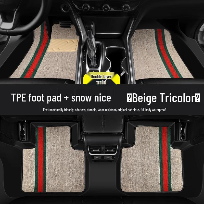 Toyota Corolla Rui Fang TPE Silk Coil Full Coverage Car Mats for Driver's Seat