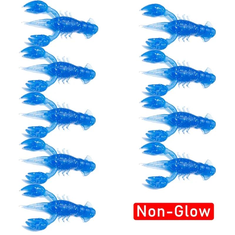 

5/10 шт., мягкая приманка, искусственная приманка, креветки, омары, раки, черви, угорь, Needfish, приманка для плавания, джиг-головка, рыболовные снасти, приманка 10 PCS