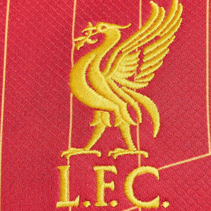 Nike Dri-Fit Striped Print Logo Comfort Moisture-Wicking Straight-Cut Short Sleeve T-Shirt Men Tops Red FN8798-688