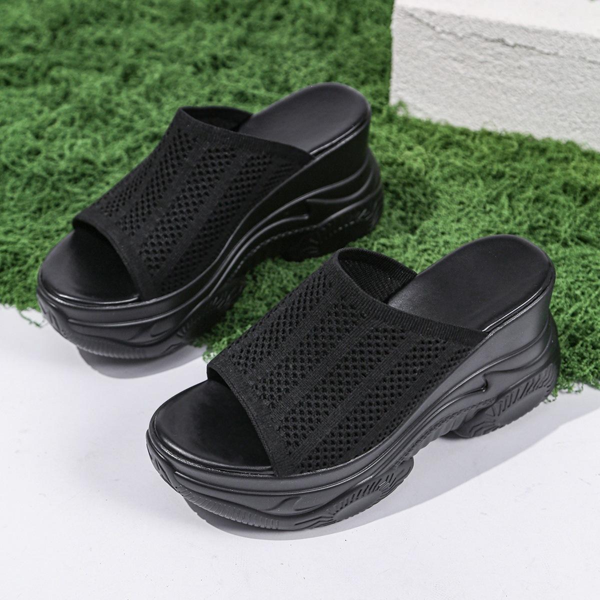 Breathable Women s Shoes - Sandals - Platform Heels - Slippers 35