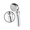 Water Saving High Pressure Shower Head Hand Hold Round Bathroom Accessory Chrome ABS Shower Heads