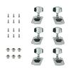 Guitar Tuning Easy Metal 3 Left and 3 Guitar High-performance Pegs, Installation, Construction, Strong, Stable, Durable, Right, Accessory, 6-piece