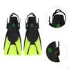 Set of Diving Fins, Swimming Snorkeling Training Fins with Lightweight Silicone Material
