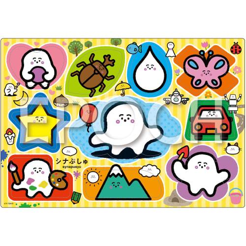

Epoch [Apollo Picture Puzzle] Shinapushu Various Shapes 10 Piece Puzzle for Children 25-243 ST Mark Certification Comes with Cleaning Bag Ages 1.5+ To