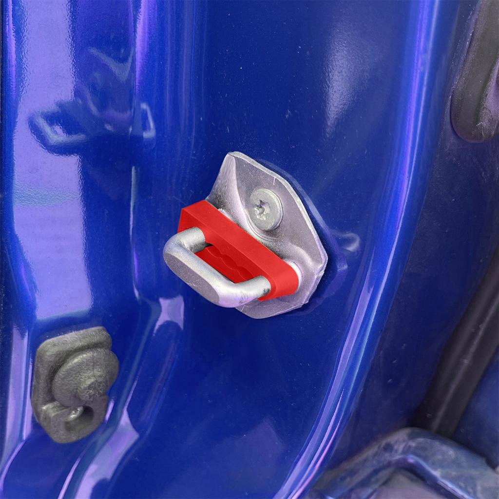 Door Lock Damper Buffer Deadener Seal Shock Absorbing Damping Protector Damping Protector Rubber Pad