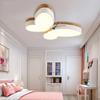 Modern wood butterfly ceiling light chandelier Room Bedroom Boys And Girls Baby Cute kids ceiling light lights