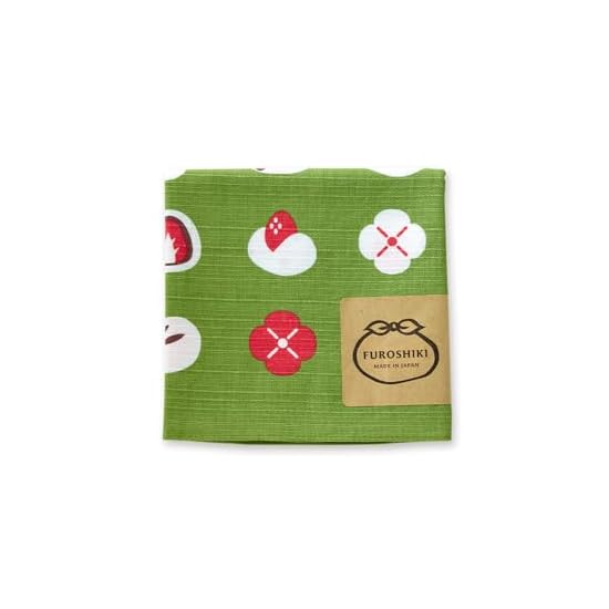 JIKAN STYLE Furoshiki Japanese Pattern Small Bento Cotton 100% 13-width Wrapping Present Gift Okami-