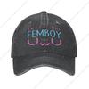 I'm A Cute Little Femboys LGBTQ Gay Novelty Baseball Cap Classic Hat for Men Women