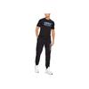 Emporio Armani Crew Neck Letter Print Fitted Short Sleeve T-Shirt Men Tops Black 6RPT81PJM9Z1200