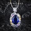 Italian Weave Engraved Gold Craft Colored Treasure Set Two-Color Gold Electroplated Royal Blue Necklace Earrings Open Ring Women