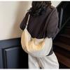 Nylon Minimalist Shoulder Bag For Casual Travel With Zipper Pocket For Women