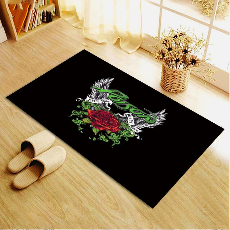Poison Band Carpet Rug for Living Room Bedroom Home Sofa Decoration,Kids play Non-slip Floor Mat