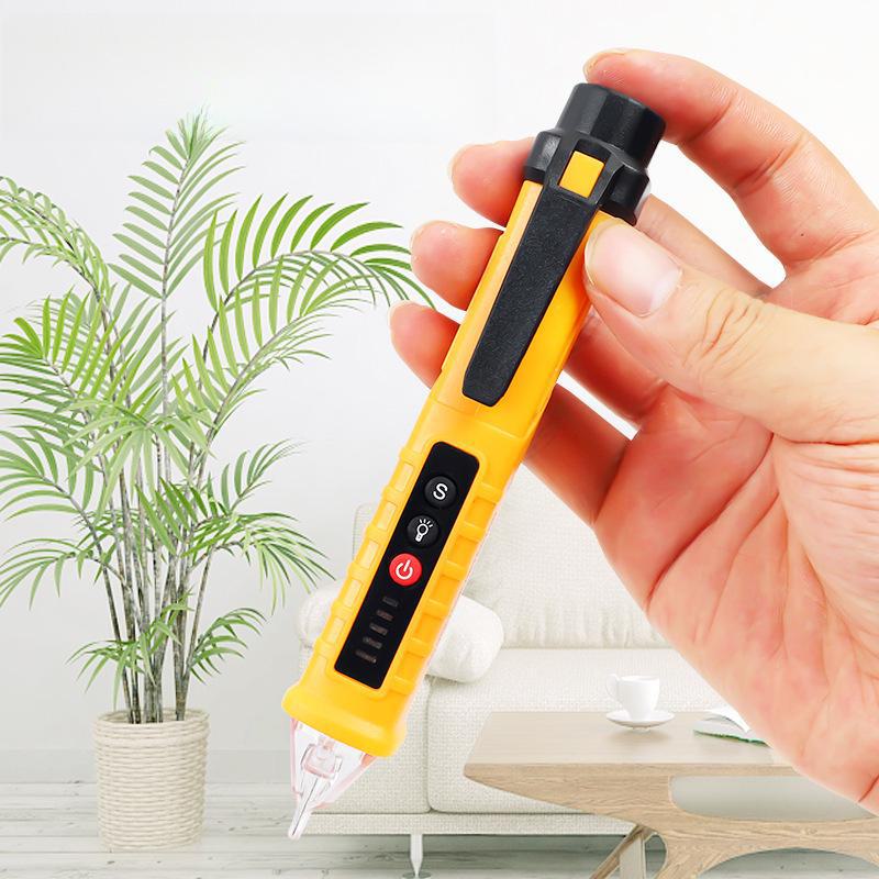 Multifunctional Induction Voltage Tester Pen: Adjustable, Non-Contact, LED Light, Electrician-Grade