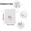 12pcs/Pack Small Cotton Linen Scent Pouches Decorative Lavenders Bags for Wedding and Home Use Present Packaging Bag
