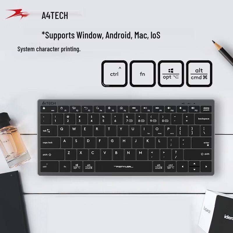 A4Tech FBX51C Multi-Mode Wireless Keyboard
