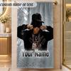 Beach TowelCentral Cee Custom Name Text Personalized Soft Towel for Beach Pool Indoor Home Decor Gift