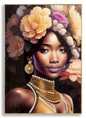 Malerei mit Rahmen Zena -A- Cm 72X4,5X102