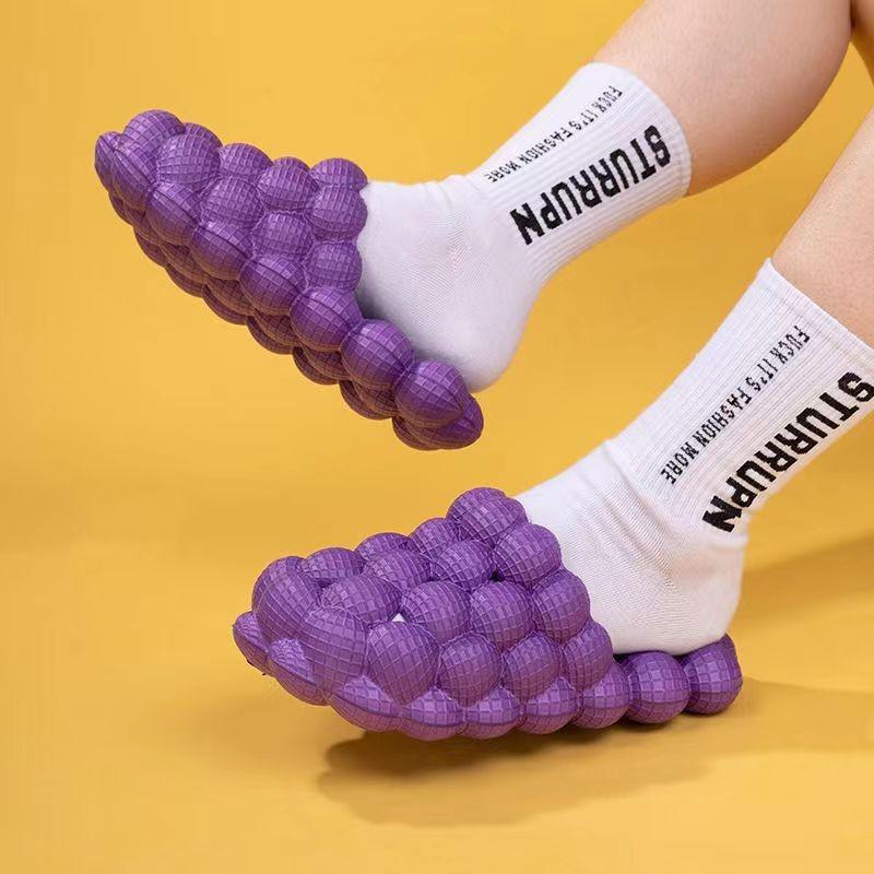 Unisex Spring/Summer Baotou EVA Bubble Breathable Slippers