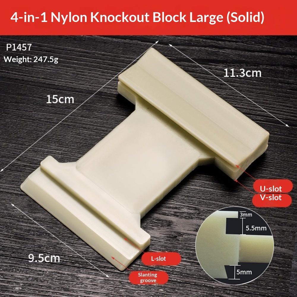 Four-in-one Groove Flooring Tapper Multifunctional Wood Floor Tapping Block Floor Laying
