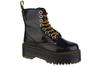 Jadon Max, Womens Black Bovver Boots