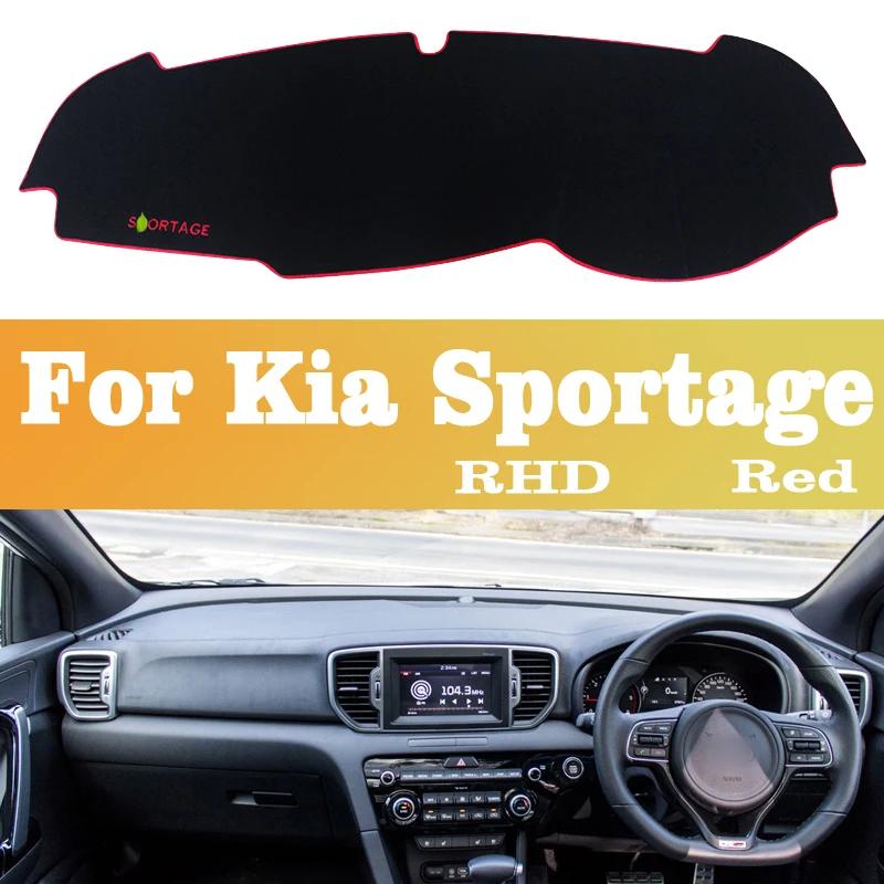 For Kia Sportage 4 QL 2016 2017 2018 2019 2020 2026 2026 Car Console Dashboard Sunshade Anti-UV Carpets Non-slip Mat Accessories