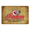 Metal Tin Signs American Motorcycles Wall Decoration Plaque Vintage Poster Iron Painting for Man Cave Home Cafe Garden Club Bar