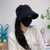 Internet Celebrity Retro Cap Children Versatile Bucket Hat Show Face Small Warm Equestrian Hat